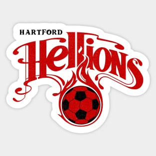 Defunct Hartford Hellions Soccer MISL 1981 Sticker